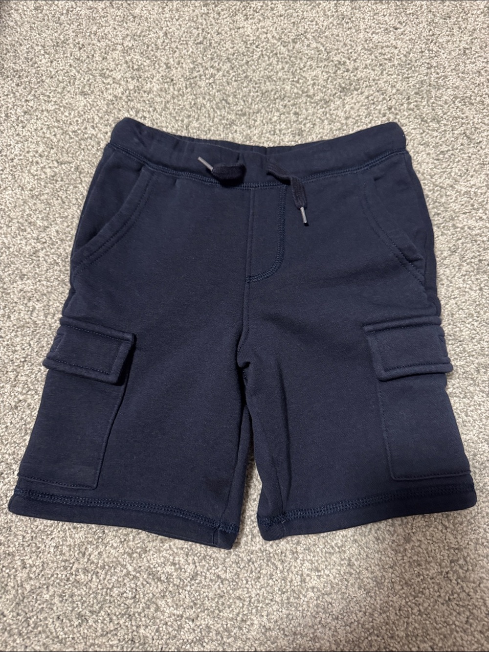 Old Navy Navy Cargo Knit Shorts for Kids